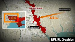 Графика. Захват Вознесенска давал возможность российской армии отсечь юг Украины