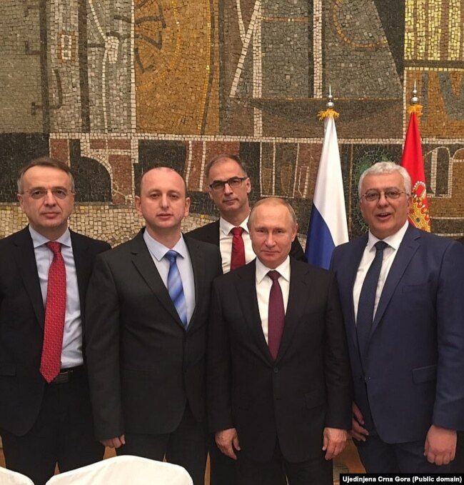 Pamje nga takimi i Putinit me Mandiqin më 2019.