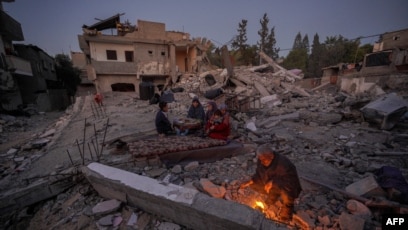 Iftar mes gërmadhave në Gazë