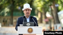 Prezident Sadir Japarov.