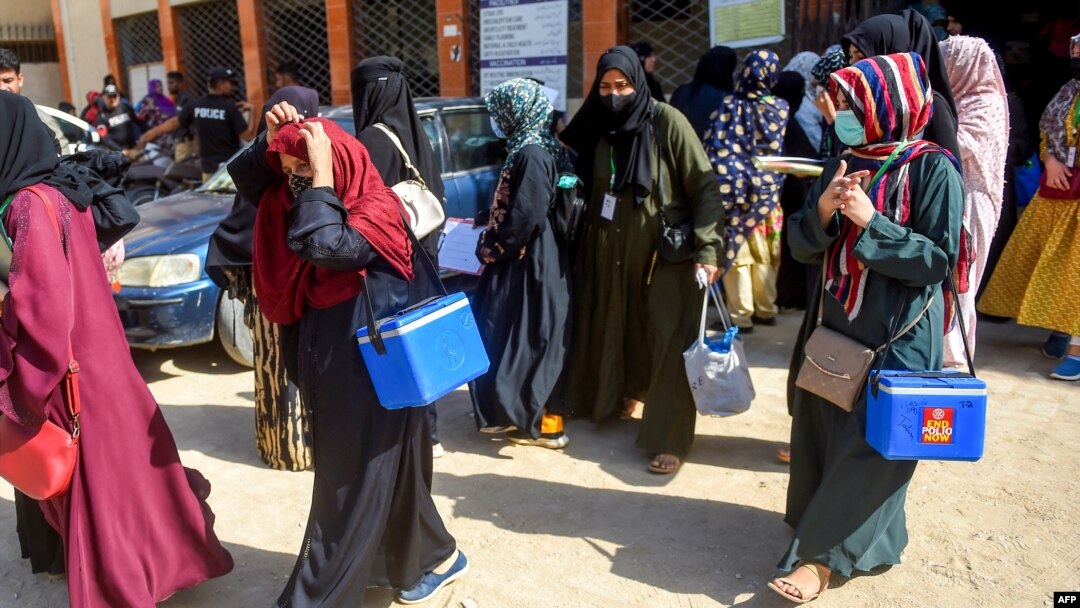 Health workers distributing the polio vaccine and the security forces assigned to protect them have been targeted in the past by Islamist extremists.