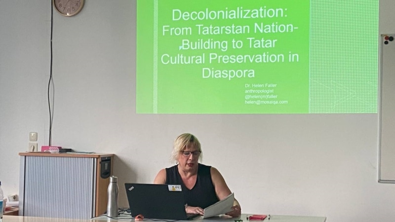 Галимә Һелен Фаллер Мүнһенда татар эмиграциясе турында лекция укыды
