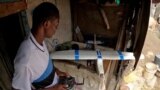 Nigerian builds model aeroplane from waste