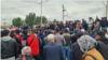 Встреча акима Октябрьского района Жаныбека Орозалиева с жителями домов в парке Ататюрка. 20 мая 2024 год.