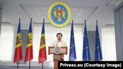 Moldova-The Minister of Education and Research, Dan Perciun