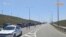 Автомобільна пробка на в'їзді на Керченський міст. Скріншот з відео Крим.Реалії