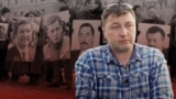 Belarus - Yuri Harauski and portraits of the disappeared. Collage