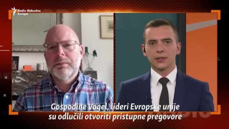 Vogel: Odluka EU o pregovorima sa BiH u suštini geopolitički potez