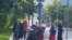 Задержание напавшего на трансперсон человека