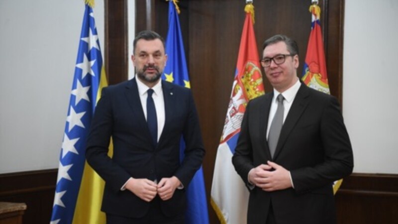 Ministar spoljnih poslova BiH sa zvaničnicima Srbije: 'Stabilnost u interesu obe države'