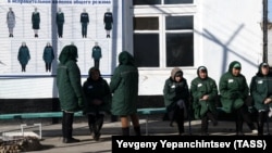 Осуждённые женской исправительной колонии №11 УФСИН России в Нерчинске Забайкальского края, февраль 2019 года, фото ТАСС