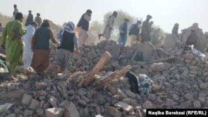 Hundreds Feared Dead In Powerful Earthquakes In Afghanistan's