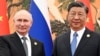 Президент Росії Володимир Путін і президент Китаю Сі Цзіньпін під час зустрічі у Пекіні, Китай, 18 жовтня 2023 року