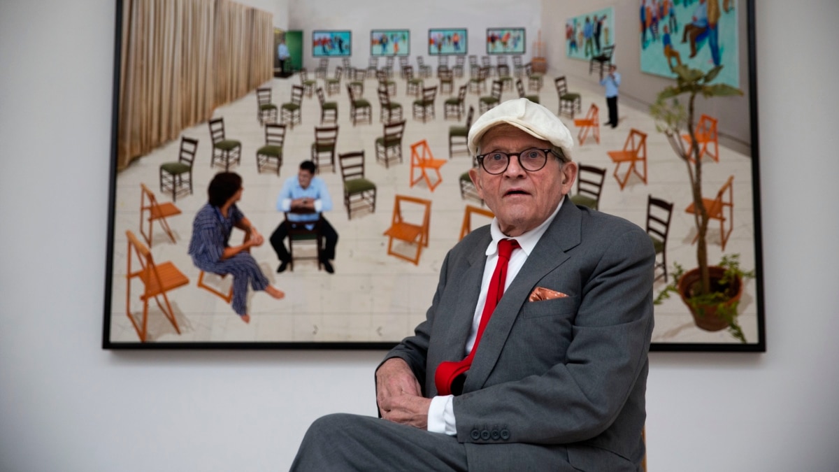 Дейвид Хокни, един от най-популярните и успешни съвременни художници, продължава