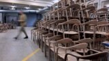 This stack of designer chairs in the Artisan furniture factory in Tesanj, in northern Bosnia, represents an unexpected economic boon that Bosnia-Herzegovina is enjoying, largely as a result of the recent coronavirus pandemic.