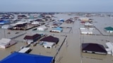 Kazakhstan floods. Qulsary. April 9th 2024, Kazakh service