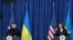 Віцепрезидентка США Камала Гарріс та президент України Володимир Зеленський під час Мюнхенської безпекової конференції, 17 лютого 2024 року