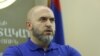 Armenia - Opposition leader Armen Ashotian speaks at a news conference in Yerevan.