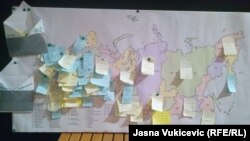 Gdje su sve aktivisti slali pisma iz Crne Gore političkim zatvorenicima u Rusiji. 01.2.2024.
