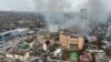 Smoke from fire caused by an explosion rises above a building belonging to the border patrol section of Russia's FSB federal security service in the city of Rostov-on-Don, Russia, on March 16.