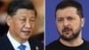 The phone call between Chinese President Xi Jinping (left) and Ukrainian President Volodymyr Zelenskiy sets the stage for a wider Chinese diplomatic push around the war, but there are still doubts about Beijing’s intentions.