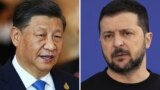 The phone call between Chinese President Xi Jinping (left) and Ukrainian President Volodymyr Zelenskiy sets the stage for a wider Chinese diplomatic push around the war, but there are still doubts about Beijing’s intentions.