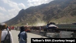 درگیری میان و مرزبانان پاکستانی به روز چهارشنبه گذشته رخ داد و به دنبال آن گذرگاه تورخم مسدود شد
