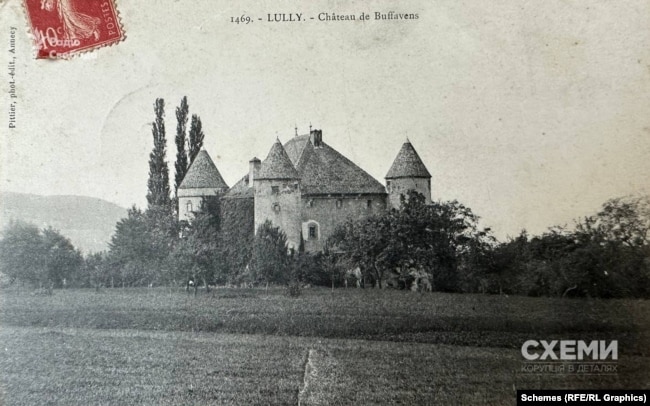 Листівка 1907 року із Château de Buffavens