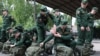 Российские призывники у сборного пункта военного комиссариата во время отправки к местам прохождения военной службы. Россия, Ростовская область, Батайск, май 2024 год