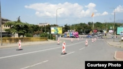 По пожарот, мостот во центарот на Скопје неколку месеци беше затворен за сообраќај (фотоархива)