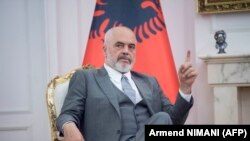 Kryeministri i Shqipërisë, Edi Rama.