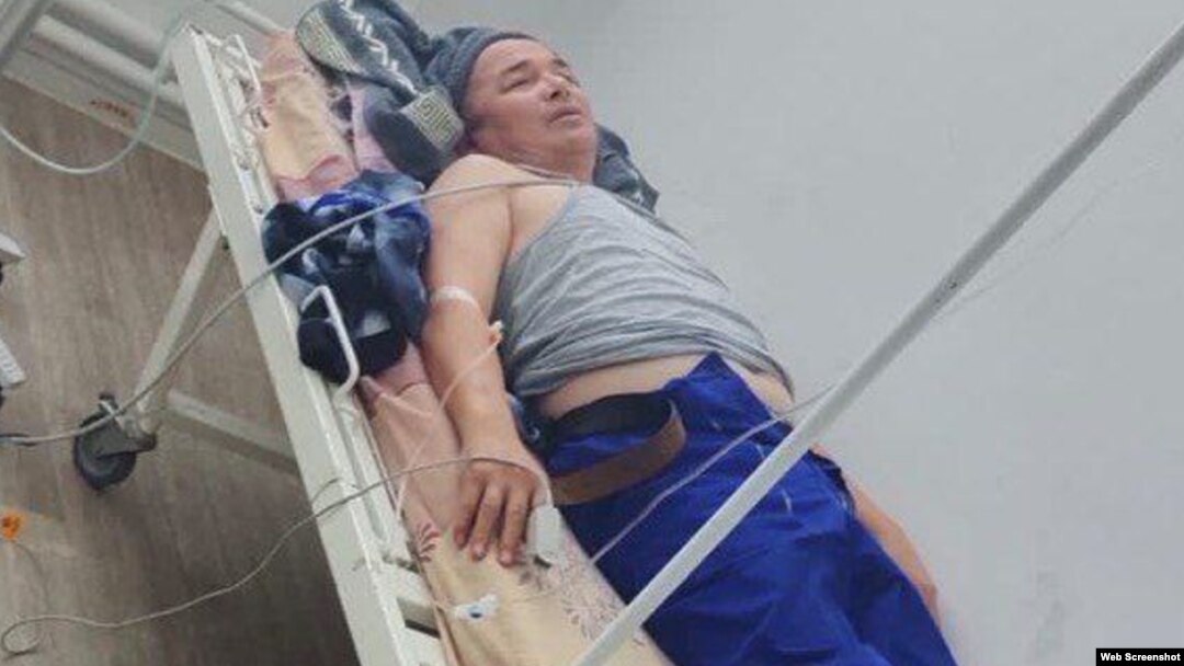 Two of the oil workers fell ill with blood pressure problems.