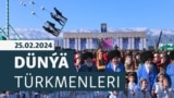 Turkmenistan. Program banner. World Turkmens. Feb 25, 2024