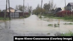 Наводнение в Южно-Сахалинске