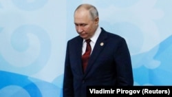 Володимир Путін на саміті СНД у Бішкеку, Киргизстан, 13 жовтня 2023 року