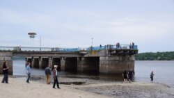 Река Днепър близо до Запорожие, илюстративна снимка