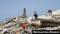 په غزه کې د تېر کال له اکتوبر راهیسې جګړې ځاني او مالي تاوانونه اړولي دي ـ انځور له ارشیفه.