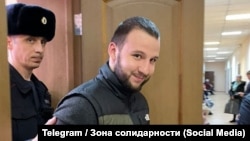 Ilya Baburin appears in court.