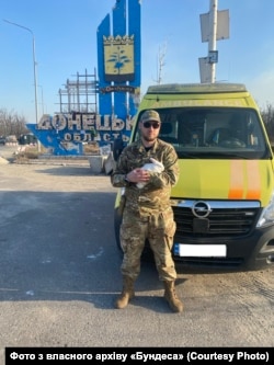 «Бундес» під час служби у Донецькій області