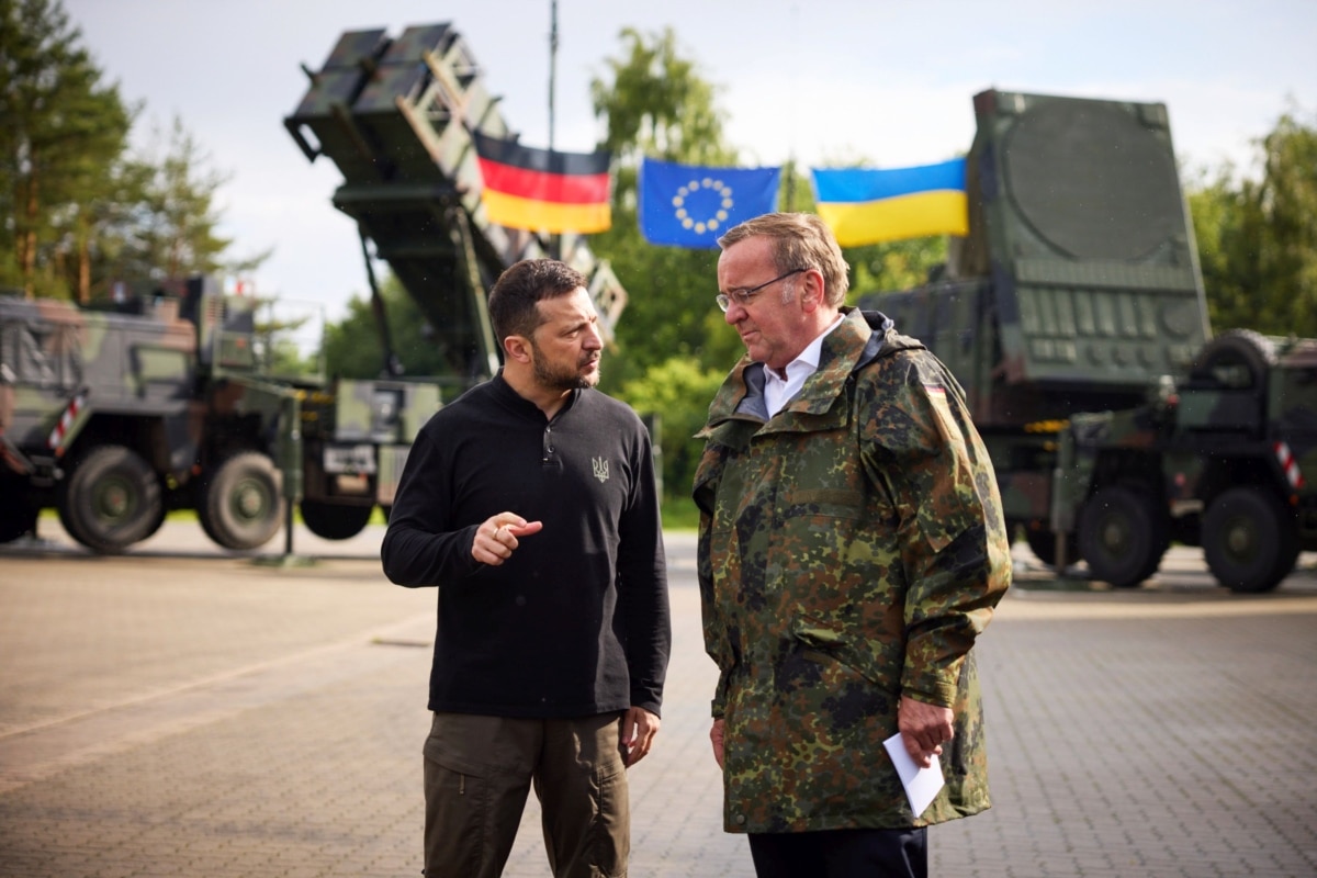 Зеленський зустрівся з Пісторіусом – обговорювали допомогу Україні у 2025 році та посилення ППО