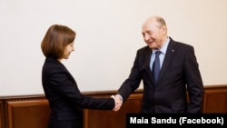 În plină campanie electorală pentru alegerile europarlamentare, președintele PMP a avut o întrevedere cu președinta Maia Sandu, la Chișinău