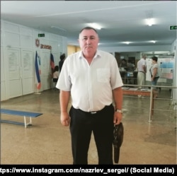 Директор санаторію «Здравниця» в Євпаторії Сергій Назрієв, 8 вересня 2019 року