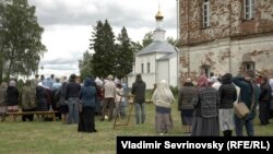 Церковная служба в Умиленье