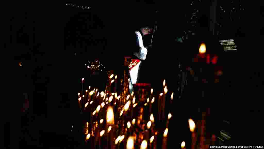 A rakétatámadások ellenére sok ukrán megtartotta a húsvéti szokásokat