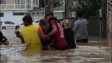Iran -- Flood in Astara