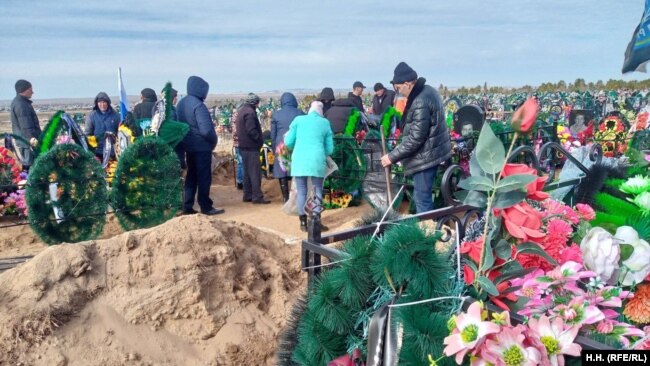 Похороны завербованного в ЧВК Ступина, Борзя