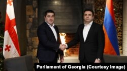 Шалва Папуашвили и Ален Симонян