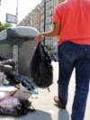 North Macedonia - Overflowing containers with garbage due to a protest by the employees of "Communal hygiene - Skopje" - July 10, 2023