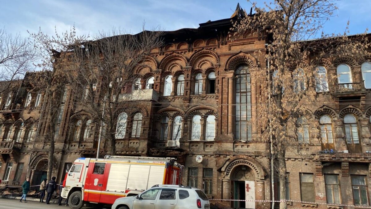 В Самаре второй раз за год горел старинный особняк-памятник культуры  федерального значения