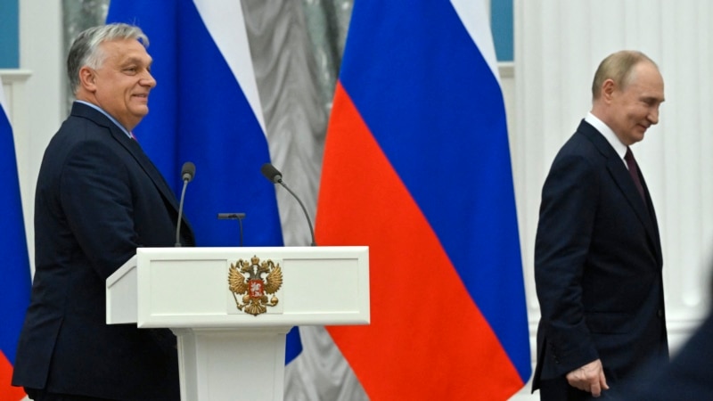 ვლადიმირ პუტინმა კრემლში უმასპინძლა ვიქტორ ორბანს